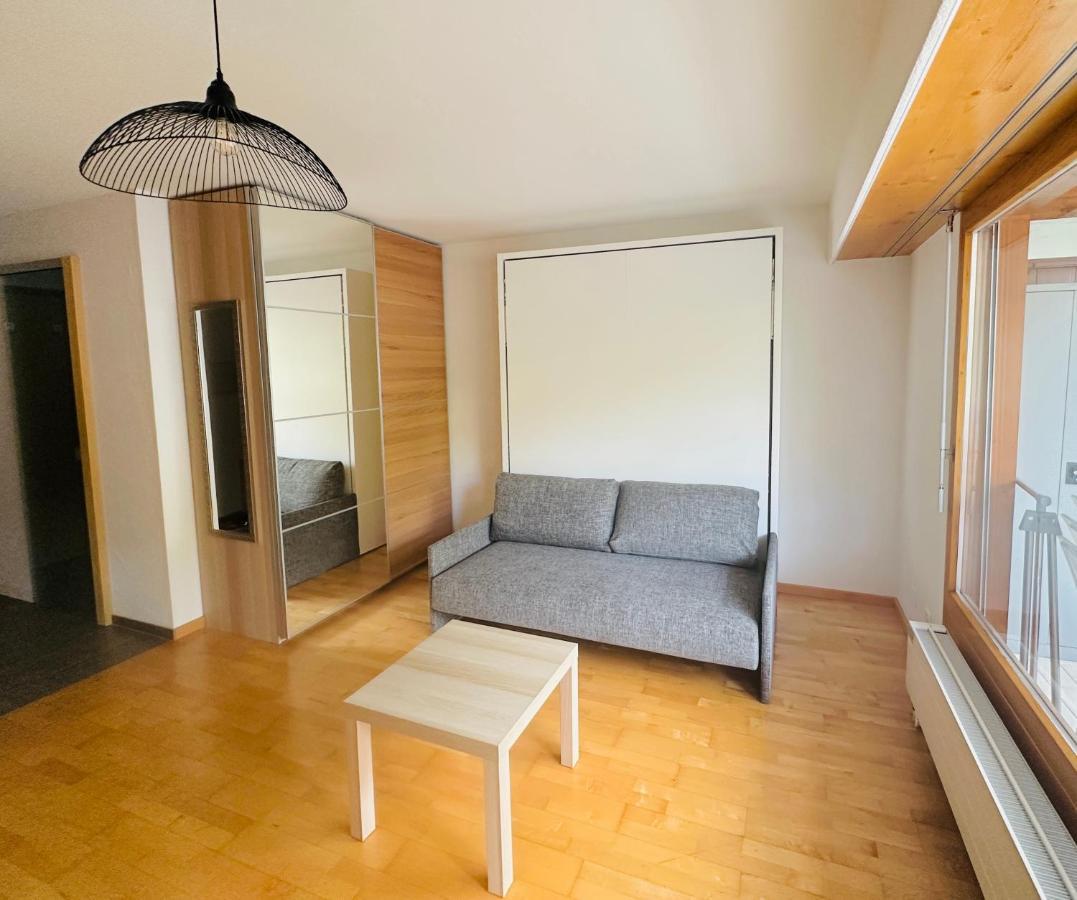 Charmant Studio Renove Situe Dans Les Bains D'Ovronnaz, Immeuble Les Sources Exterior foto